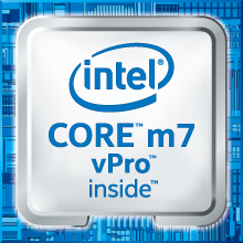 インテル® Core™ m7-6Y75 vPro™ プロセッサーロゴ