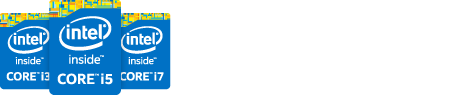 インテル® CoreTM プロセッサー搭載。Intel Inside® 圧倒的なパフォーマンスを