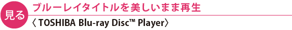 yzu[C^Cg܂܍ĐqTOSHIBA Blu-ray Disc(TM) Playerr