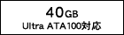 40GB HDDFUltra ATA100Ή