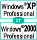 Windows(R) XP Professional or Windows(R) 2000 Professional