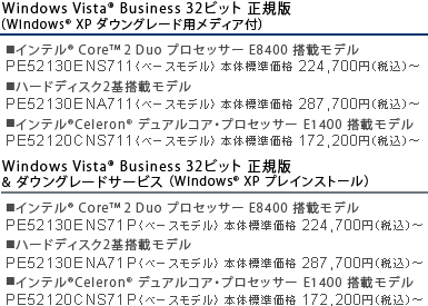 Windows Vista(R) Business 32rbg KŁiWindows(R) XP _EO[hpfBAtjx[Xf@Windows Vista(R) Business 32rbg K & _EO[hT[rX iWindows(R) XP vCXg[j x[Xf