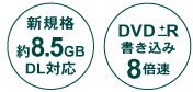 VKi 8.5GB DLΉ,DVD}R8{