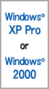 Windows(R) XP Professional Service Pack 1 or Windows(R) 2000 Professional Service Pack 4