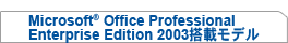 Microsoft(R) Office Professional Enterprise Edition 2003ڃf