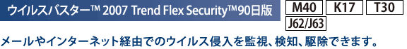 ECXoX^[(TM) 2007 Trend Flex Security(TM) 90ŁF[C^[lbgoRł̃ECXNĎAmA쏜ł܂B