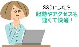SSDアップグレードイメージ