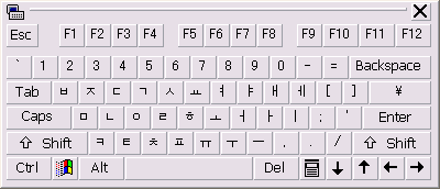 Microsoft R Ime 02 03 で韓国語のキーボード配列を表示させる方法 Windows R Xp Dynabook Comサポート情報