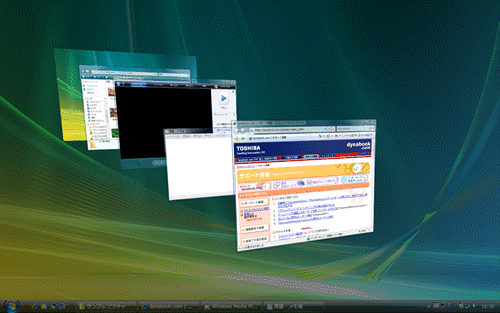Windows R フリップ3dの使用方法 Windows R Aero Tm Windows Vista R 動画手順付き Dynabook Comサポート情報 Windows R フリップ3dの使用方法 Windows R Aero Tm Windows Vista R 動画手順付き Dynabook Comサポート情報