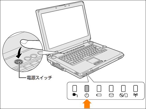 使用中に突然電源が切れてしまう場合の故障診断 Windows Vista R サポート Dynabook ダイナブック公式