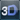 3Dボタン