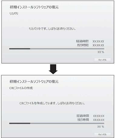 リカバリーメディア Dvd からパソコンを購入時の状態に戻す方法 Dynabook R734 37k 38k W Kシリーズ サポート Dynabook ダイナブック公式