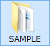 ファイルが保存されているフォルダー