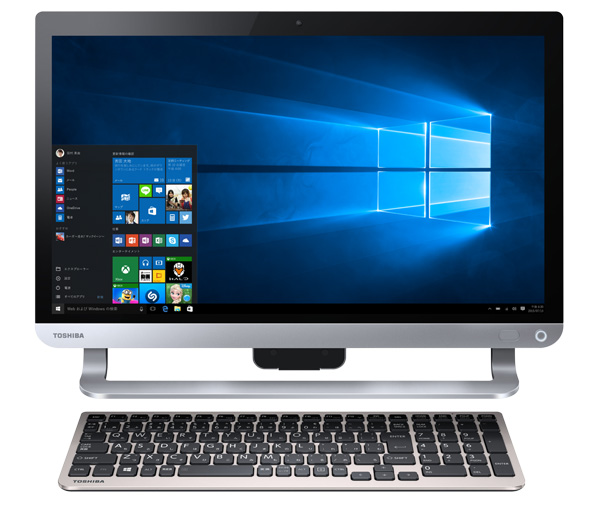 dynabook  D51/32MW /一体型/パソコン/pc /東芝