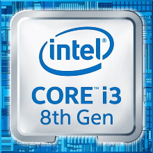 第8世代 インテル® Core™ i3ロゴ