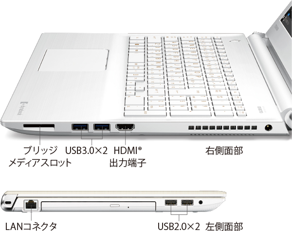 ノートパソコン DynaBook T45/BG
