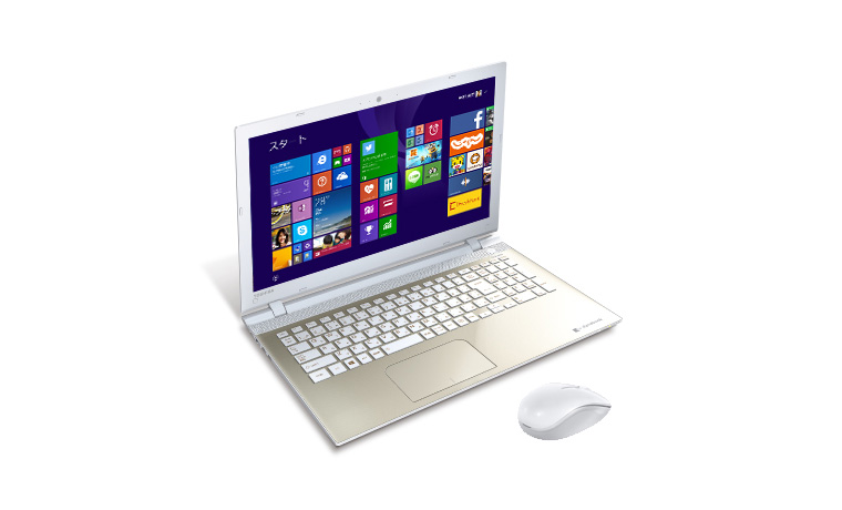 T75/R サテンゴールド 仕様 2015夏モデル PT75RGP-HHA | dynabook T75/R サテンゴールド 仕様 2015夏モデル PT75RGP-HHA | dynabook