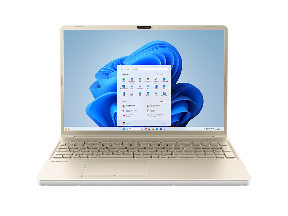 AZ/MY Webモデル アッシュゴールド (W6AZMY7CDG) Windows 11 Home/16.0型WUXGA/Core i7-1360P/16GBメモリ/512GB SSD/Office