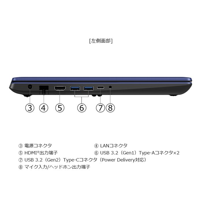 AZ/DA Webモデル プレシャスブルー | W6AZDA7BAL | 【公式PC通販