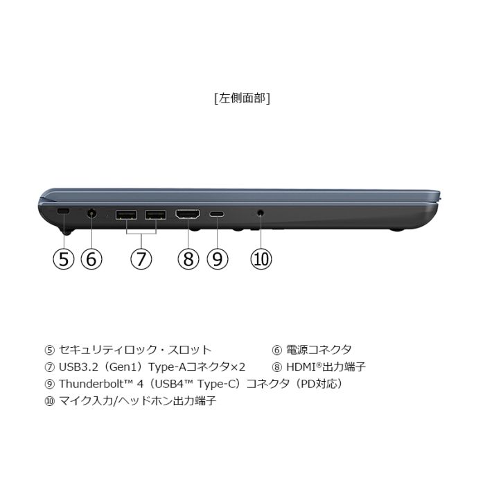 AZ/LY Webモデル アッシュブルー | W6AZLY5FDL | 【公式PC通販