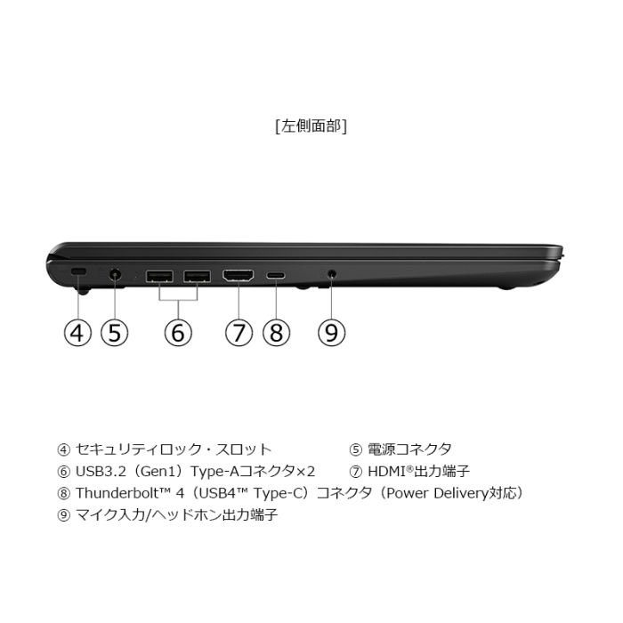 PZ/MA Webモデル ブラック | W6PZMA5EAB | 【公式PC通販】Dynabook Direct