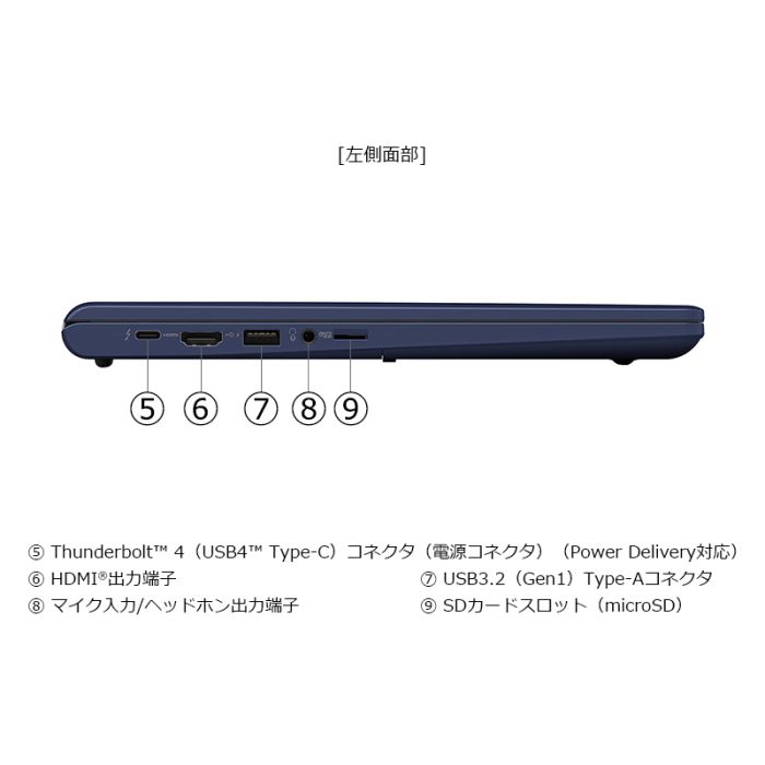 XA/ZA Webモデル ダークテックブルー | W6XAZA5PAM | 【公式PC通販