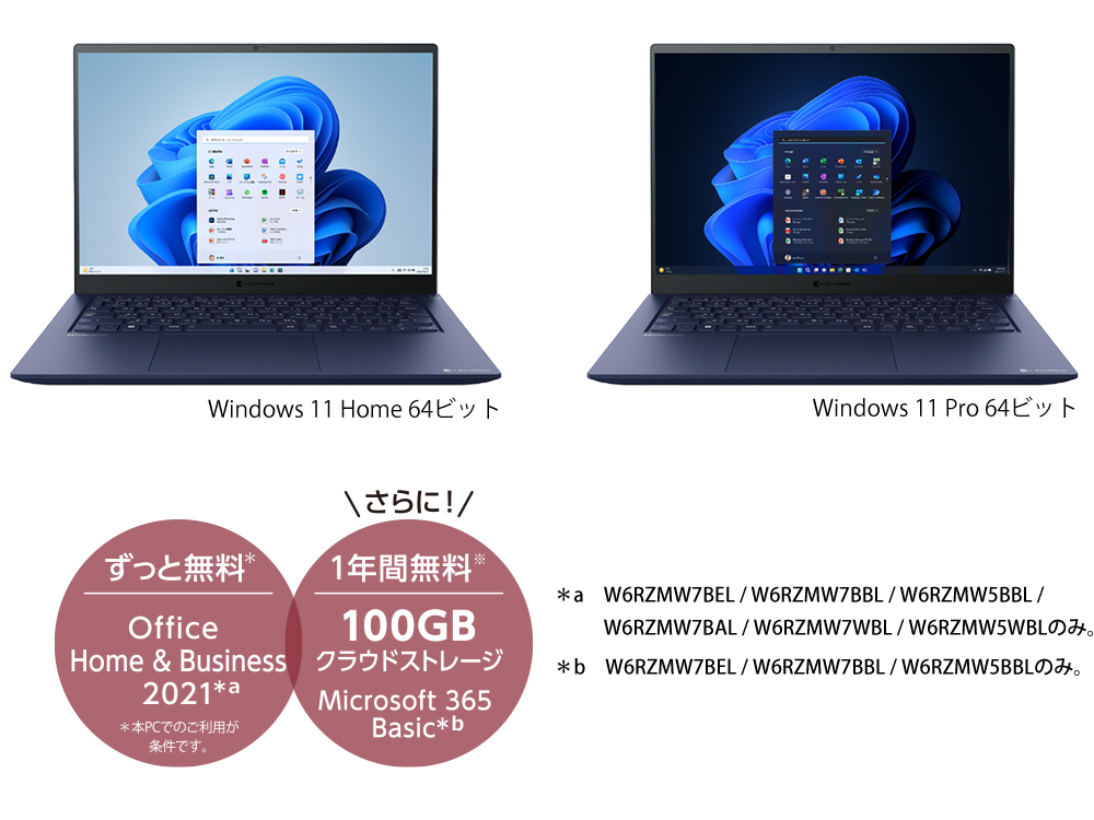 RZ/MW ハードウェア仕様 | 【公式PC通販】Dynabook Direct