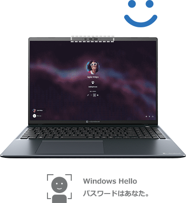 赤外線顔認証イメージ