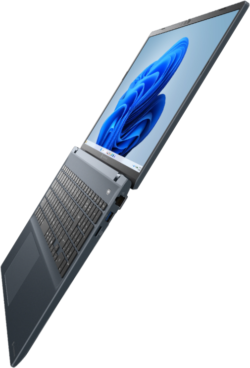 180度開く液晶ディスプレイイメージ
