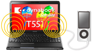 東芝スリープアンドミュージックイメージ