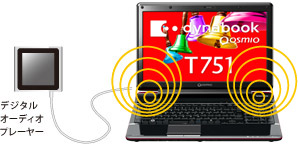 東芝スリープアンドミュージックイメージ