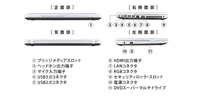 dynabook Satellite B352(ホワイト) 2012秋冬モデル Web