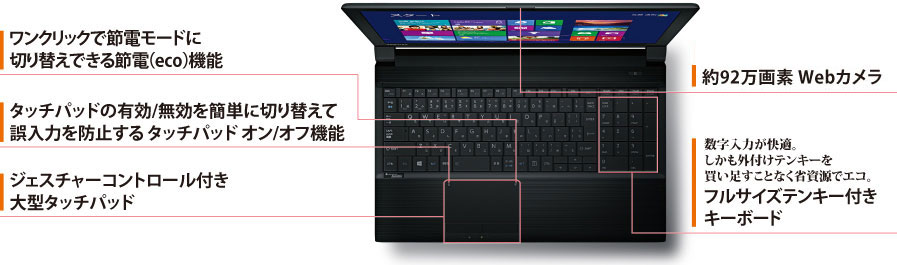 dynabook Satellite B453/J おすすめポイント ｜東芝ダイレクト