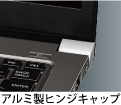 肉厚液晶パネル／金属製ヒンジイメージ