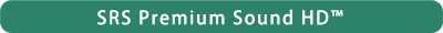 SRS Premium Sound HD(TM)