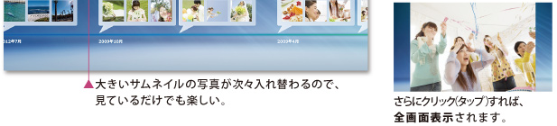 思い出フォトビューアイメージ