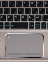 キーボード、クリックパッドイメージ
