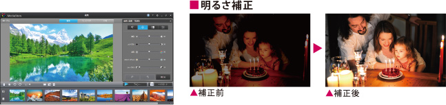 MediaShow(TM) for TOSHIBAイメージ