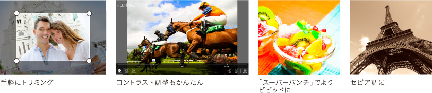 写真加工イメージ