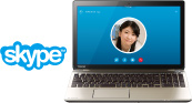 動画で学ぶSkype™イメージ