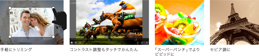 写真加工イメージ