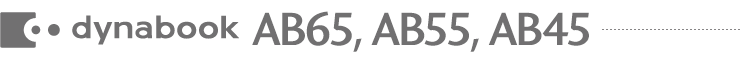dynabook AB65, AB55, AB45