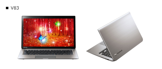 dynabook KIRA V83・V73（Core i7）、V63（Core i5） 2015春モデル Web