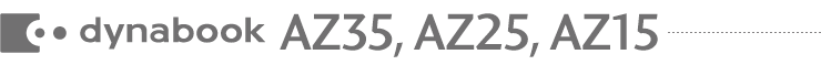 dynabook AZ35, AZ25, AZ15