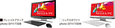 液晶一体型AVPC dynabook REGZA PC D731・D711 トップページ