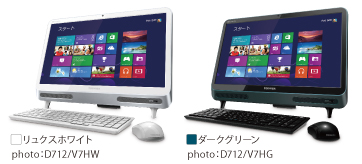 TOSHIBA REGZA PC D712/V7HM