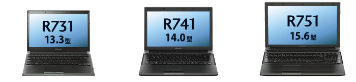 PC/タブレット ノートPC パワースリムモバイルPC dynabook R731 トップ/ラインアップ