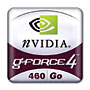 nVIDIA(R) GeForce4(TM) 460 Go ロゴ