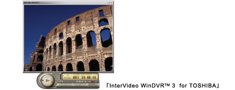 uInterVideo WinDVR(TM) 3 for TOSHIBAvC[W