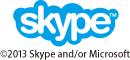 (C)2013 Skype and/or Microsoft